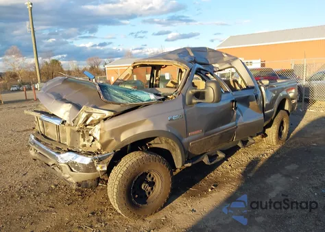 2003 Ford F-250 Lariat/Xl/Xlt from USA, damaged, VIN 1FTNW21P03EC49384